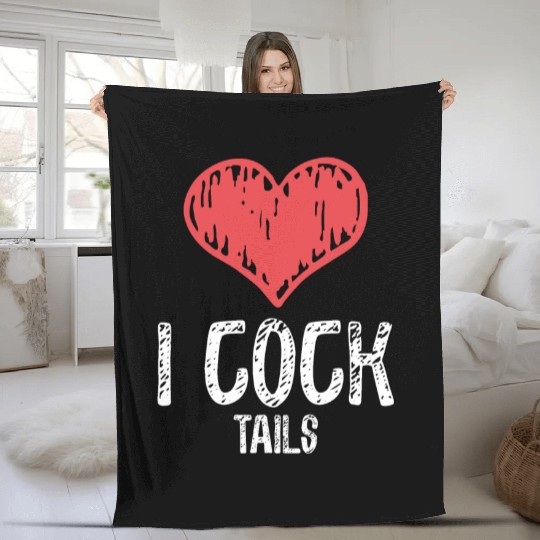 Funny I Love Cocktails 4 Fleece Blankets
