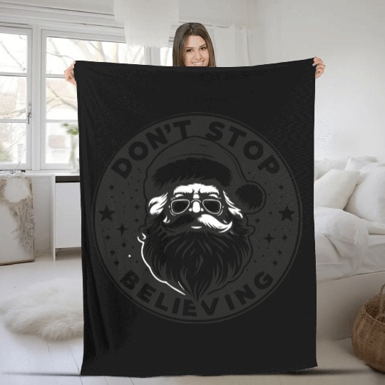 Santa Claus Fleece Blankets