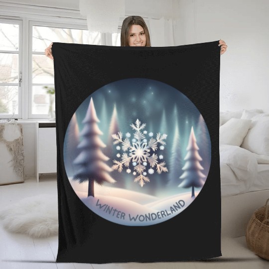 Winter Wonderland Fleece Blankets