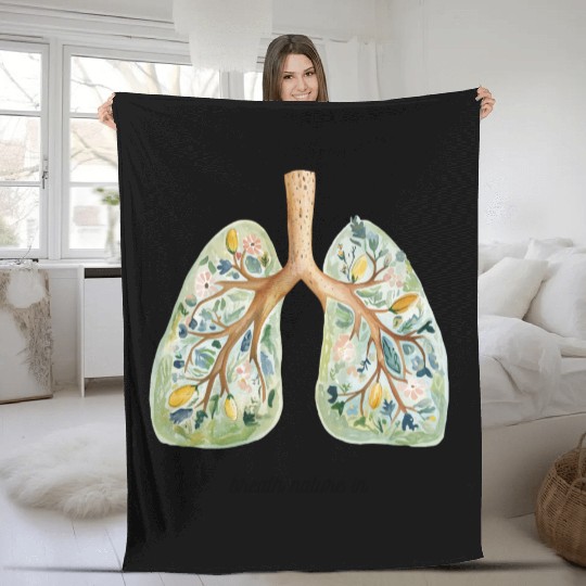 Breath Nature In Fleece Blankets