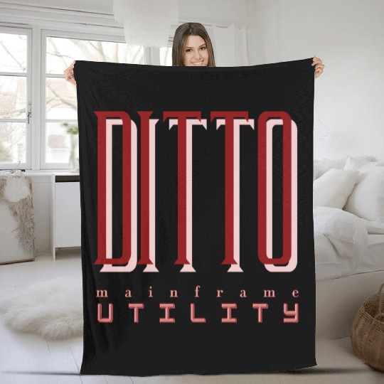 Mainframe Utility (DITTO) Data Interfile Transfer, Fleece Blankets