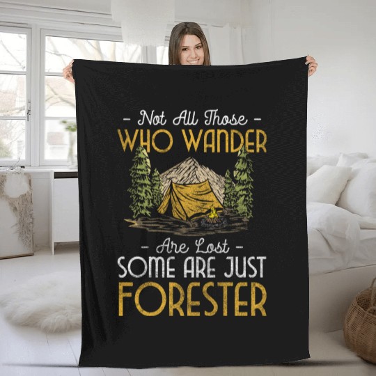 Forester Animal Protection Protection Chainsaw Fleece Blankets