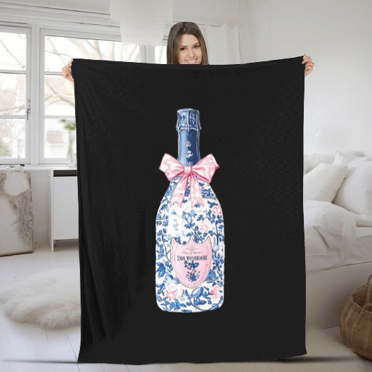 Merry Christmas, Christmas Retro Fleece Blankets