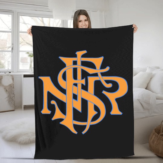 Our Lady of the Rosary of Fátima - NSRF monogram Fleece Blankets