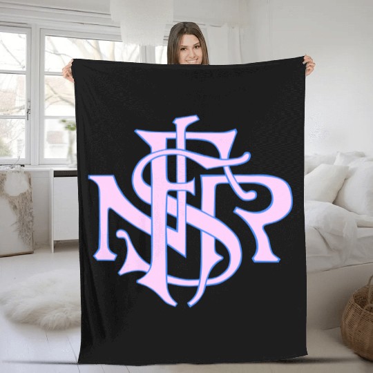 Our Lady of the Rosary of Fátima - NSRF monogram Fleece Blankets