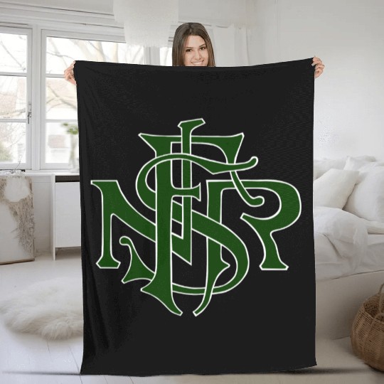 Our Lady of the Rosary of Fátima - NSRF monogram Fleece Blankets