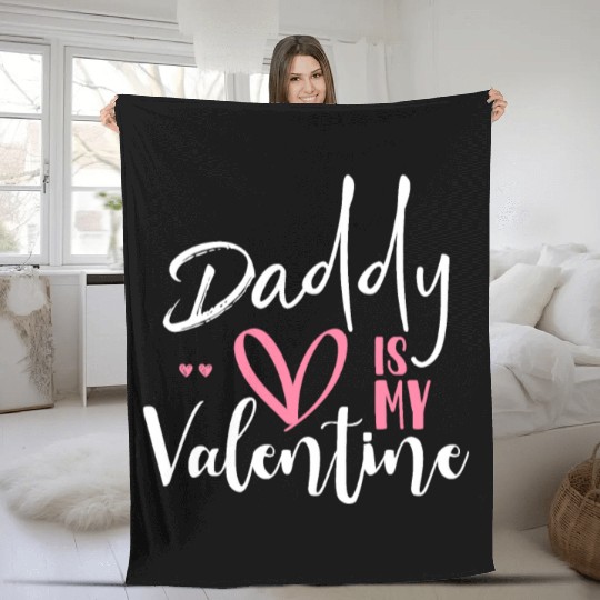 Valentines Retro Fleece Blankets