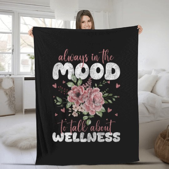 Wellness Self-Care Youth Fleece Blankets