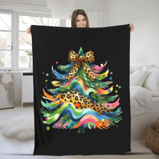 CHRISTMAS TREE Fleece Blankets