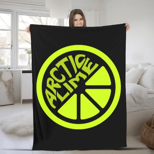 Arctic Lime Fleece Blankets