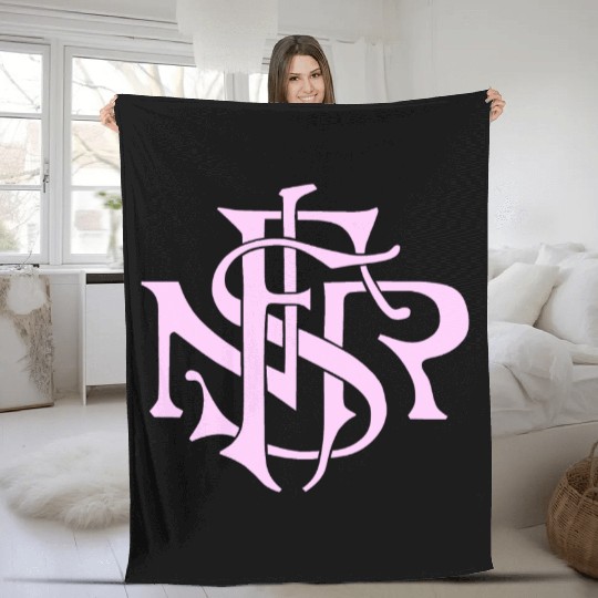 Our Lady of the Rosary of Fátima - NSRF monogram Fleece Blankets