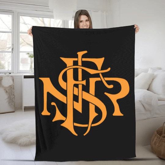 Our Lady of the Rosary of Fátima - NSRF monogram Fleece Blankets