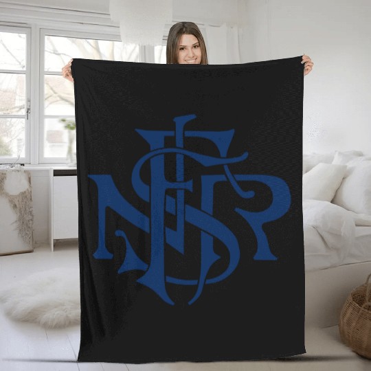 Our Lady of the Rosary of Fátima - NSRF monogram Fleece Blankets