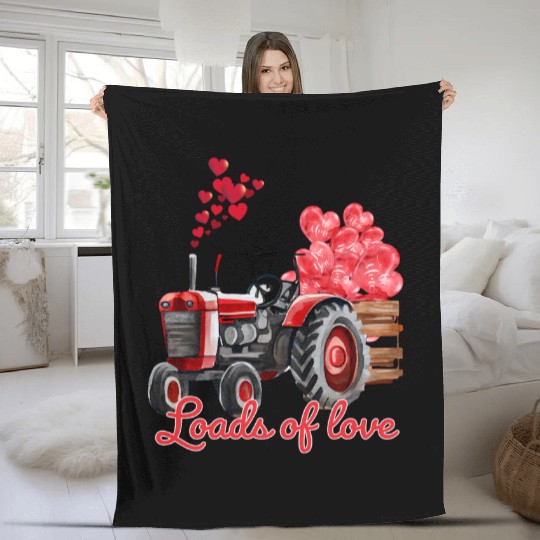 Valentine Farmer Basilio Fleece Blankets