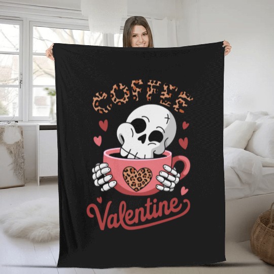 Valentines Day, Valentine Retro Fleece Blankets