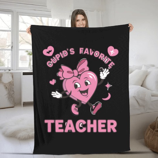 Valentine Day, Valentine Retro Fleece Blankets