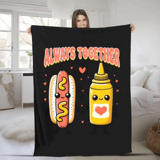 Valentine Day, Coquette Valentine Fleece Blankets
