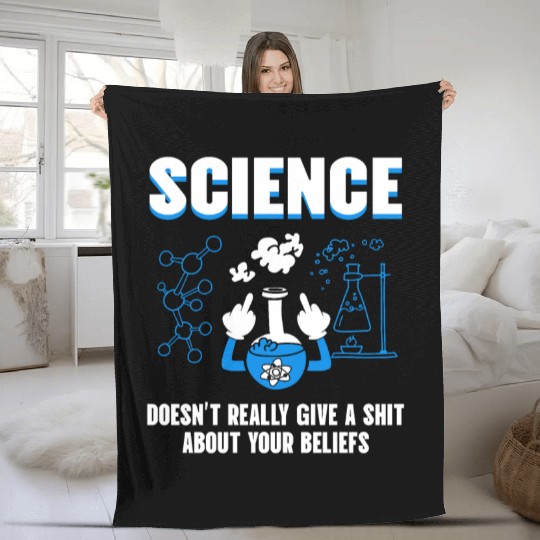 Science humour gstudent, physics, chemistry Fleece Blankets
