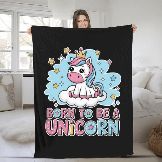 Unicorn Dreams Fleece Blankets