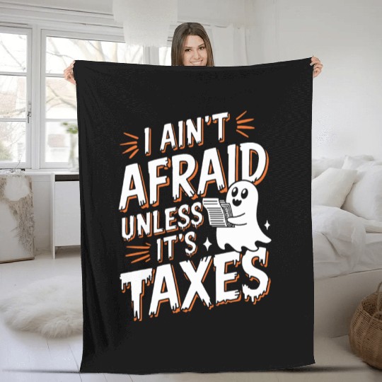Paranormal Comedy Funny Ghost Humor Lighthearted Fleece Blankets