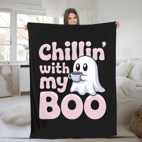 Paranormal Comedy Funny Ghost Humor Lighthearted Fleece Blankets
