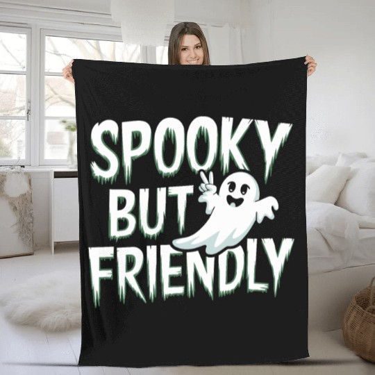 Paranormal Comedy Funny Ghost Humor Lighthearted Fleece Blankets