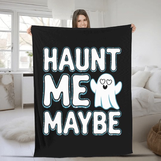 Paranormal Comedy Funny Ghost Humor Lighthearted Fleece Blankets