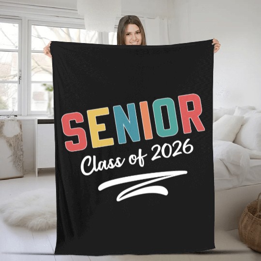 Senior Class of 2026 Graduation Senior Fleece Blankets