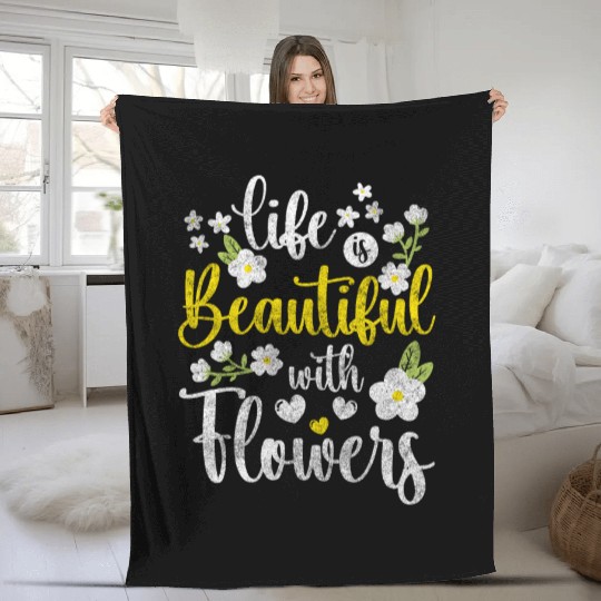Nature Smell Birthday Fleece Blankets