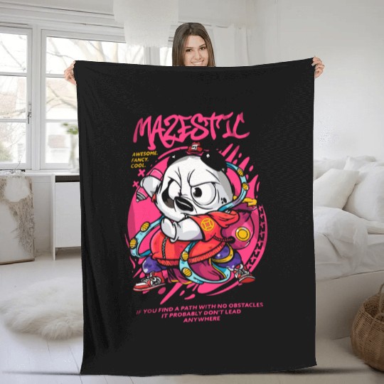 Majestic Panda | premium Design | Fleece Blankets
