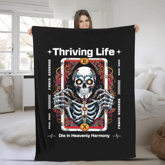 Thriving Life Fleece Blankets