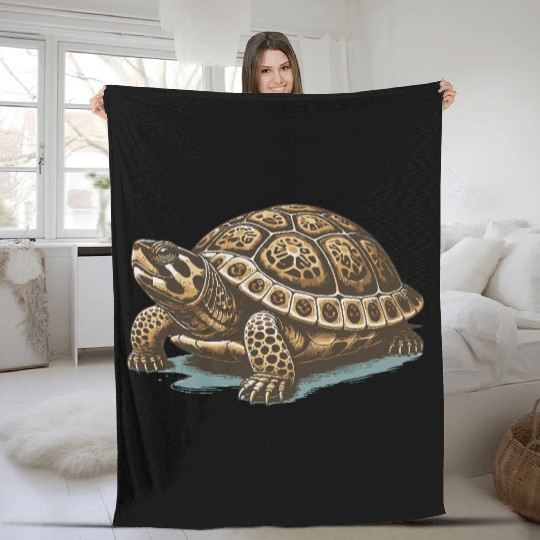 Turtle Fleece Blankets