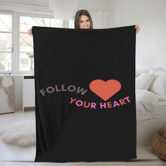 Inspirational (Valentine's Day ) Fleece Blankets