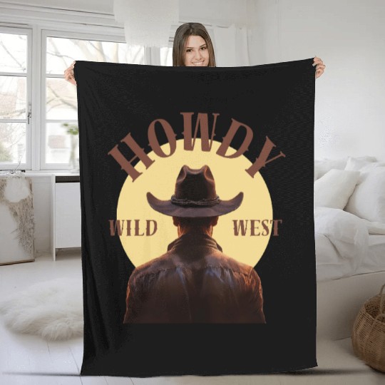 HOWDY Fleece Blankets