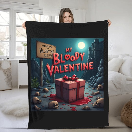My bloody Valentine Fleece Blankets