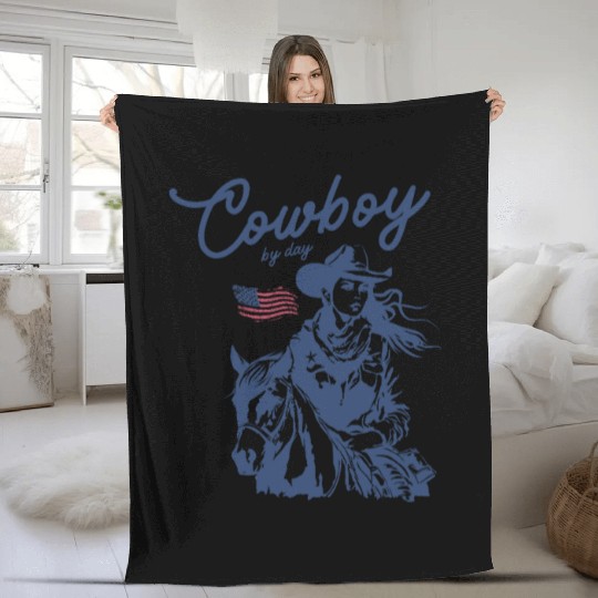 COWBOY Fleece Blankets
