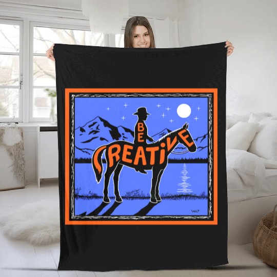 Be Creative Fleece Blankets