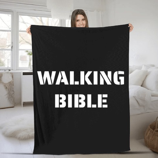 Walking Bible Collection Fleece Blankets