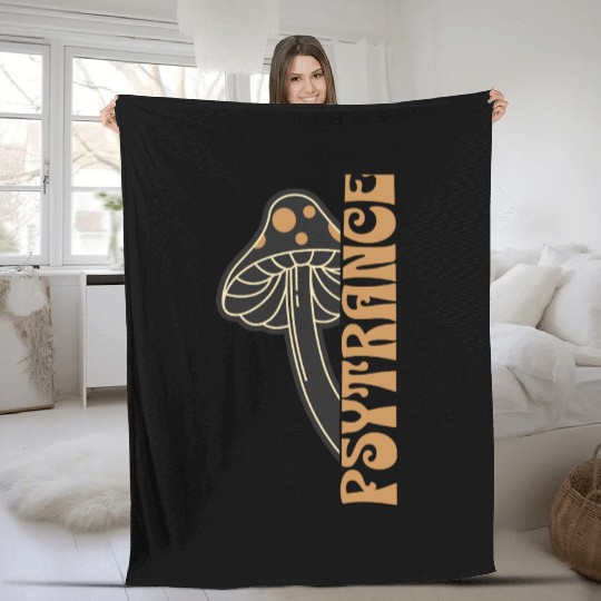 Music Festival Fleece Blankets - Colorful Yoga Outfit