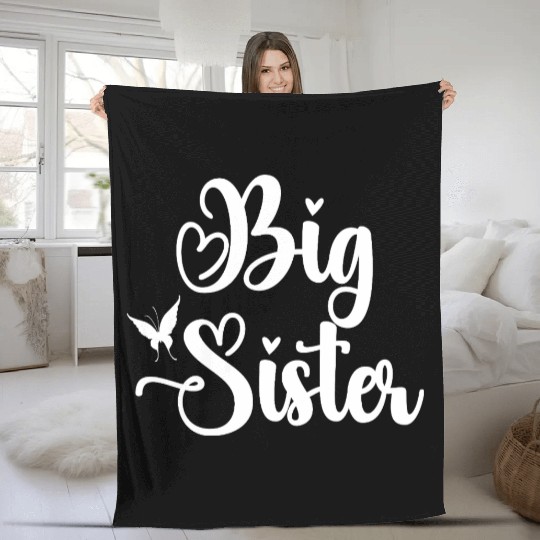 Big Sister Fleece Blankets