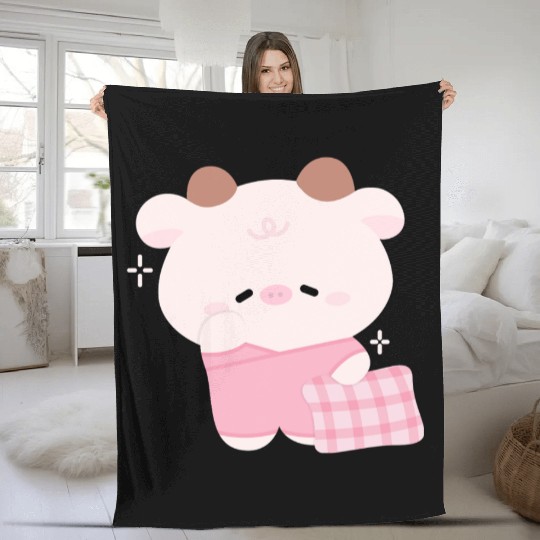 Sleepy Cow Fleece Blankets