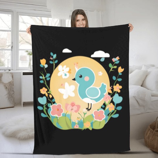 Spring Fleece Blankets