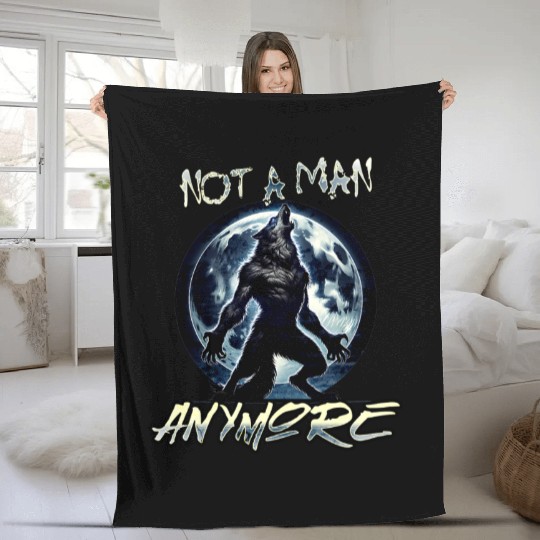Werewolf Fleece Blankets