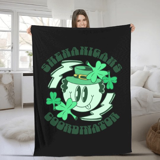 Shenanigans Coordinator Fleece Blankets