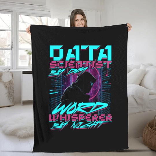 Computer Linguist Word Wisperer Fleece Blankets