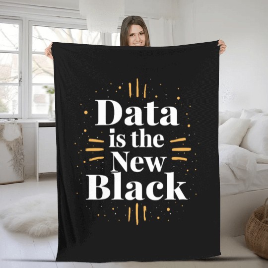 Data Analyst Big Data Specialist Business Fleece Blankets