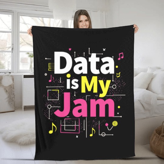 Data Analyst Big Data Specialist Business Fleece Blankets