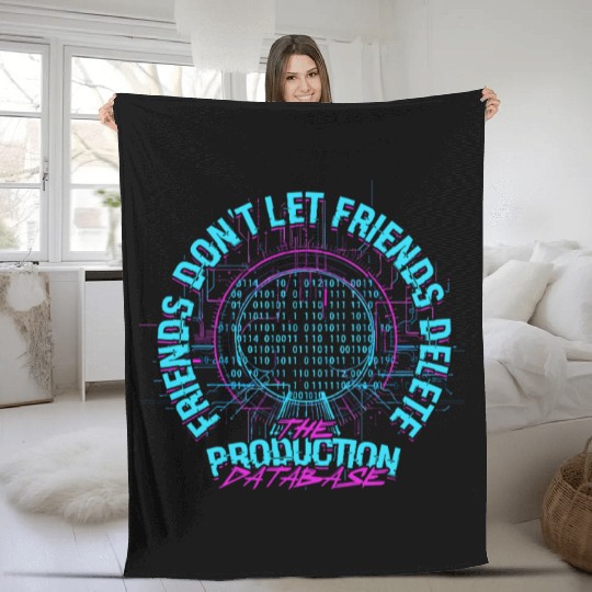 Theoretical Computer Scientist Production Database Fleece Blankets