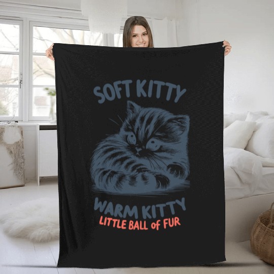 Soft Kitty Fleece Blankets