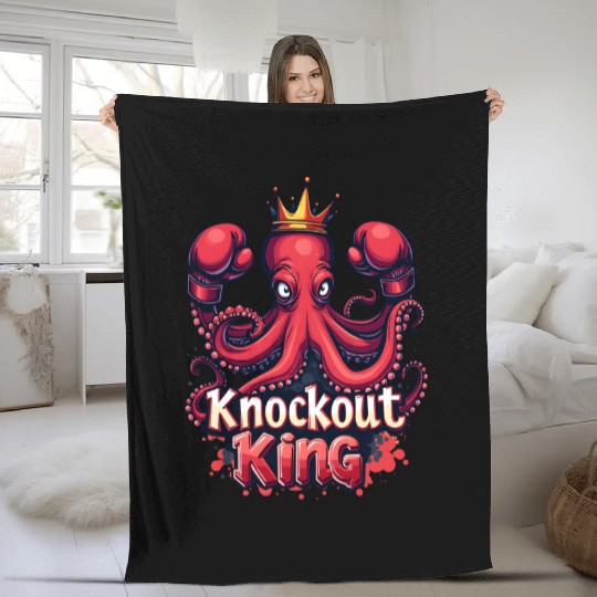 The Ultimate Knockout – Octopus Edition Fleece Blankets